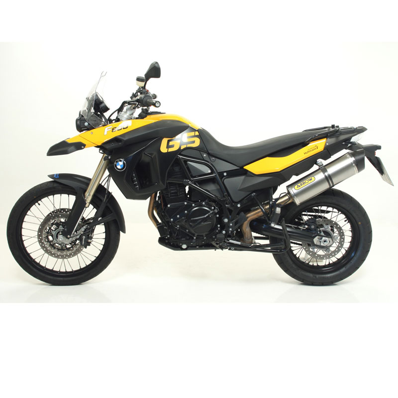 Escape aluminio Arrow dark RACE-TECH BMW F650GS-F800GS